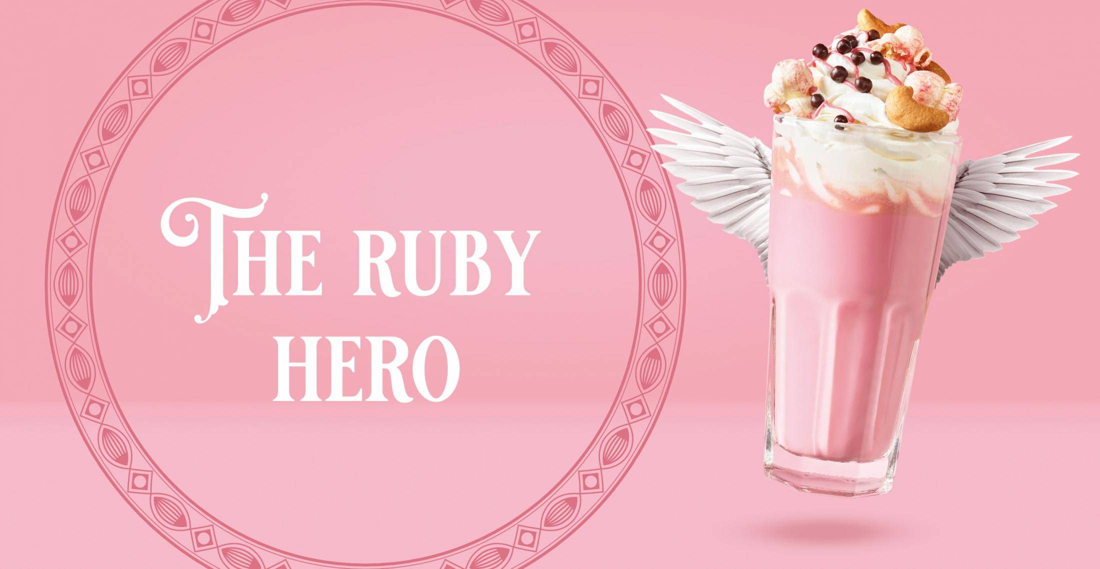 Van Houten Enjoy these Ruby Chocolate Drink Recipes